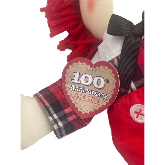 100h Anniversary Raggedy Andy 2015 Ann Dolls Handmade By Aurora - Picture 8 of 16